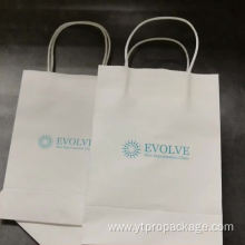 Custom paper shopping bag for clothes packing